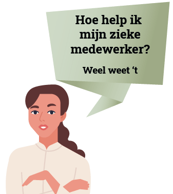 Hoe help ik mijn zieke medewerker? Weel weet ‘t
